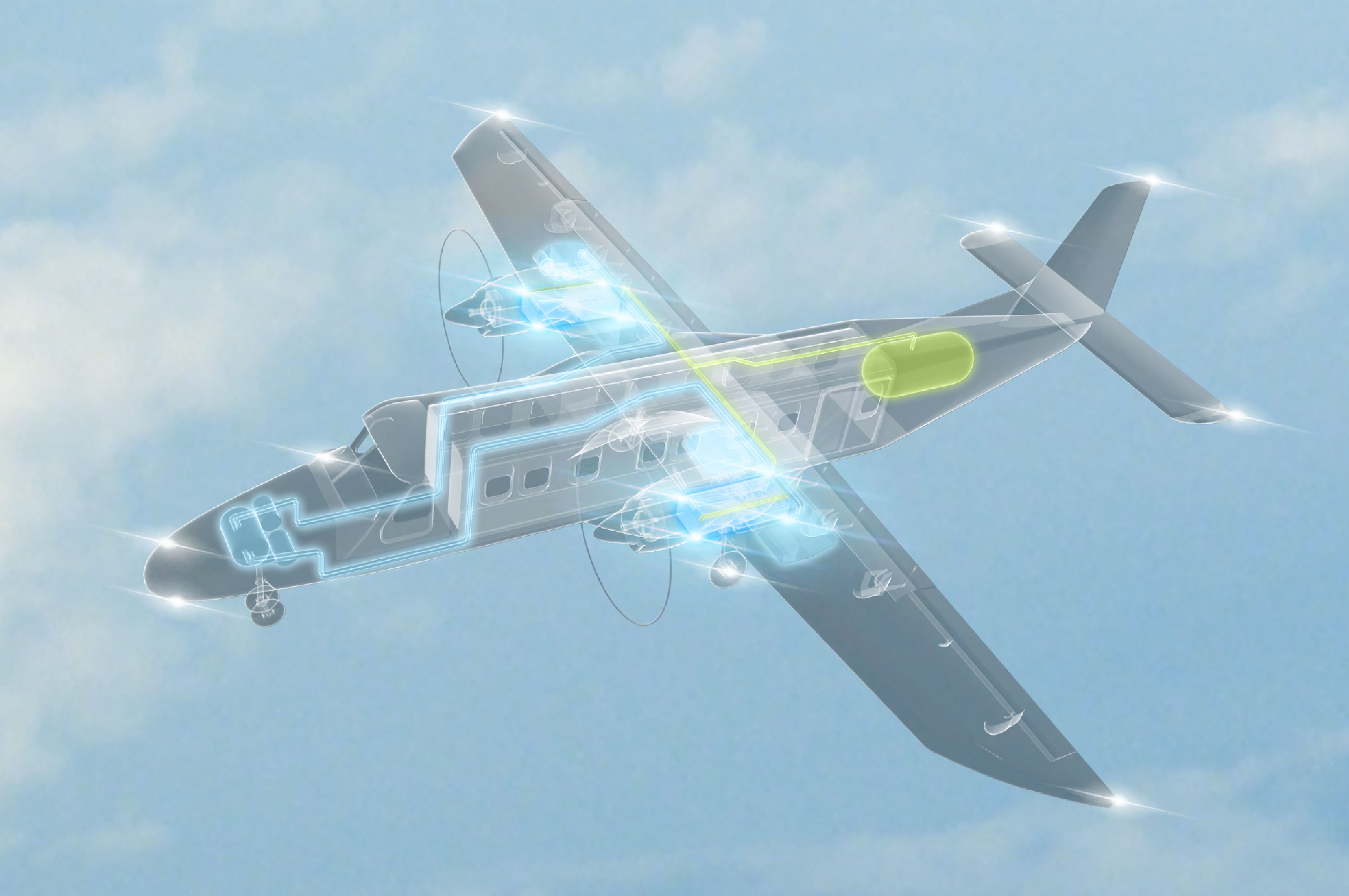 Flying Fuel Cell (FFC)  -  MTU  Aero  Engines  develops  aviation  fuel  cell  technology , usage  in  regional  flights  by  2035  !