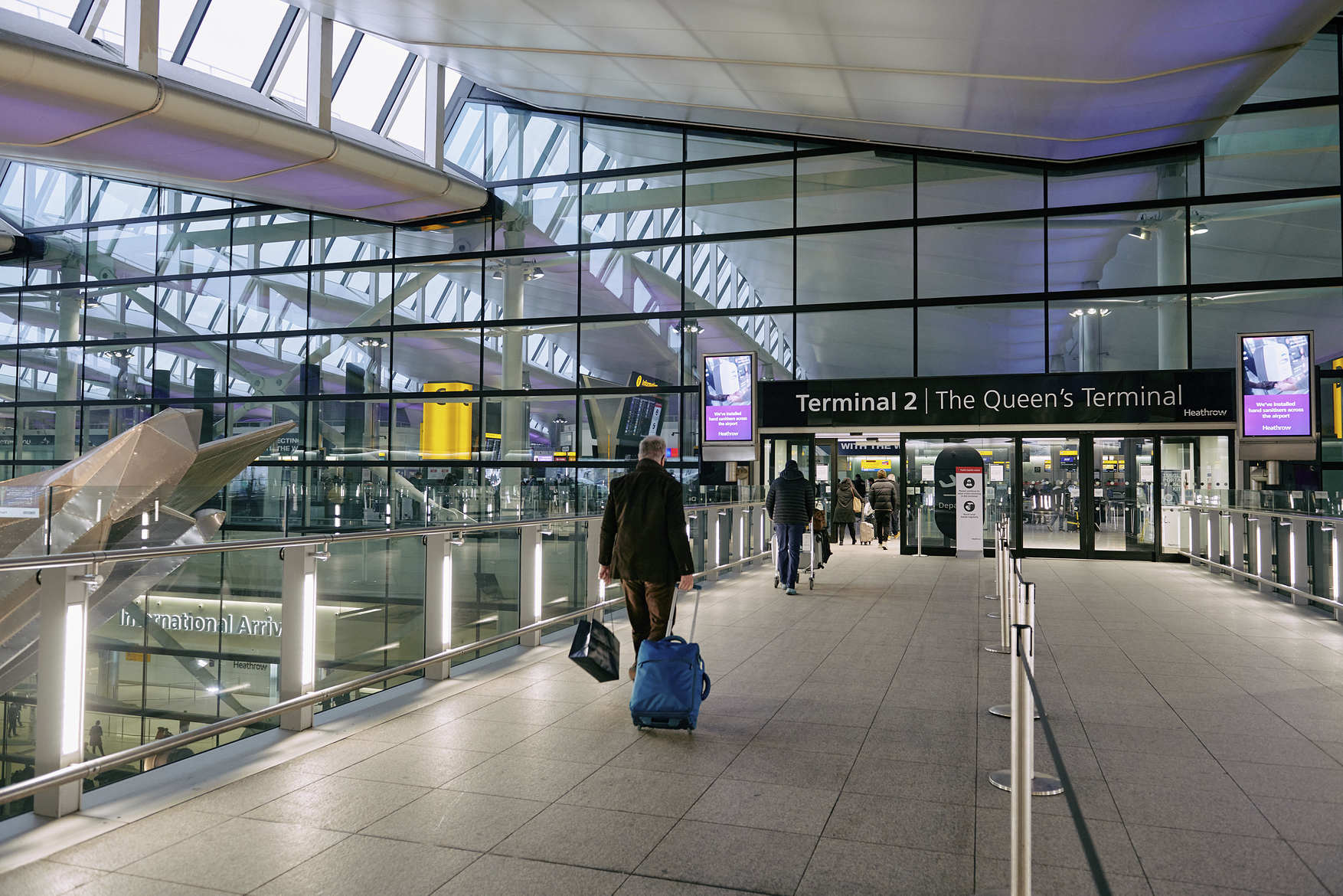 London's  Heathrow  Airport  may  force  it's  